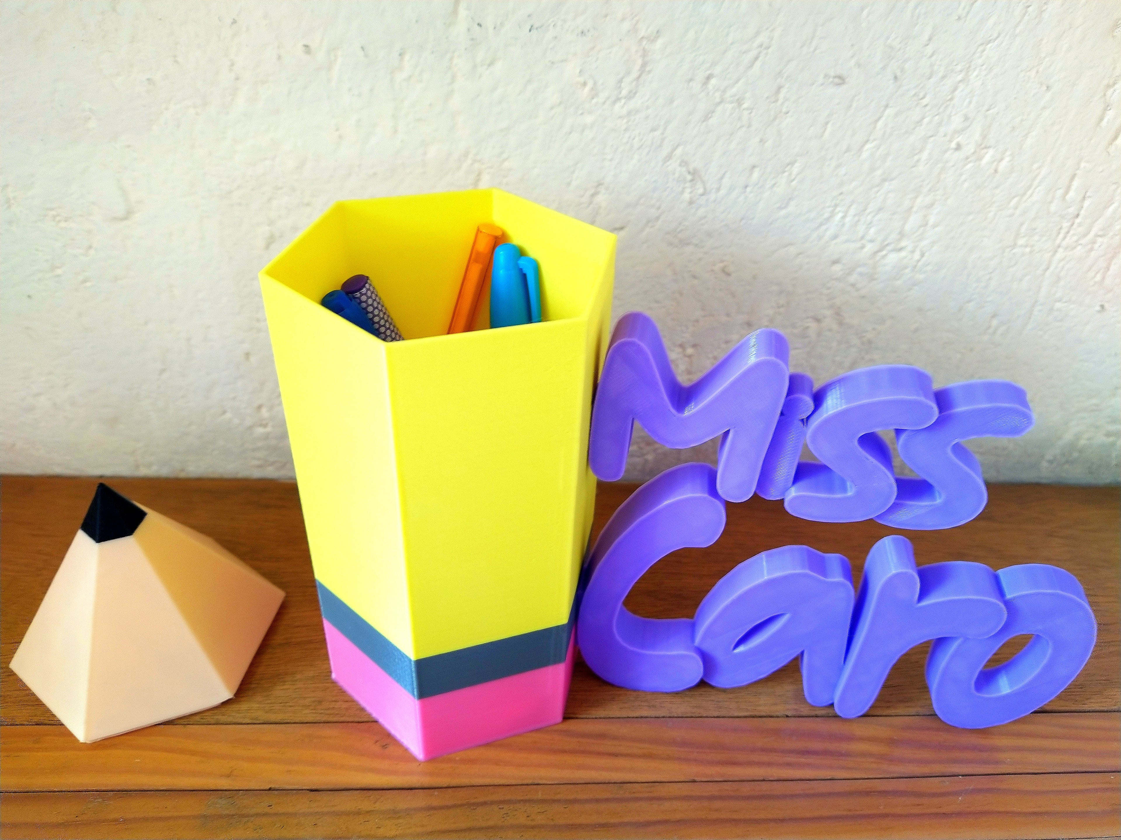 Lapicera Grande  En Forma de Lapiz Personalizada