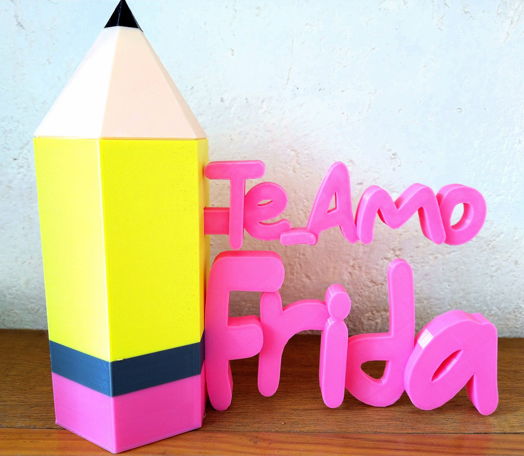 Lapicera Grande  En Forma de Lapiz Personalizada