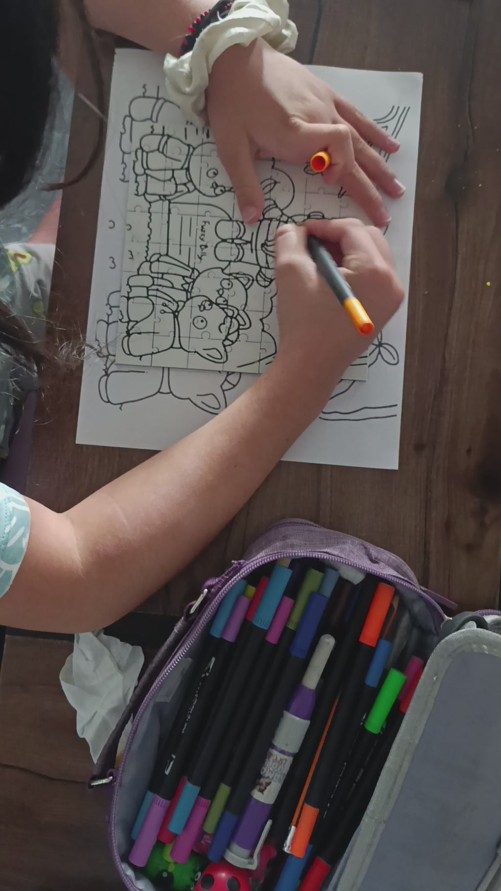 Rompecabezas para Colorear Personalizado