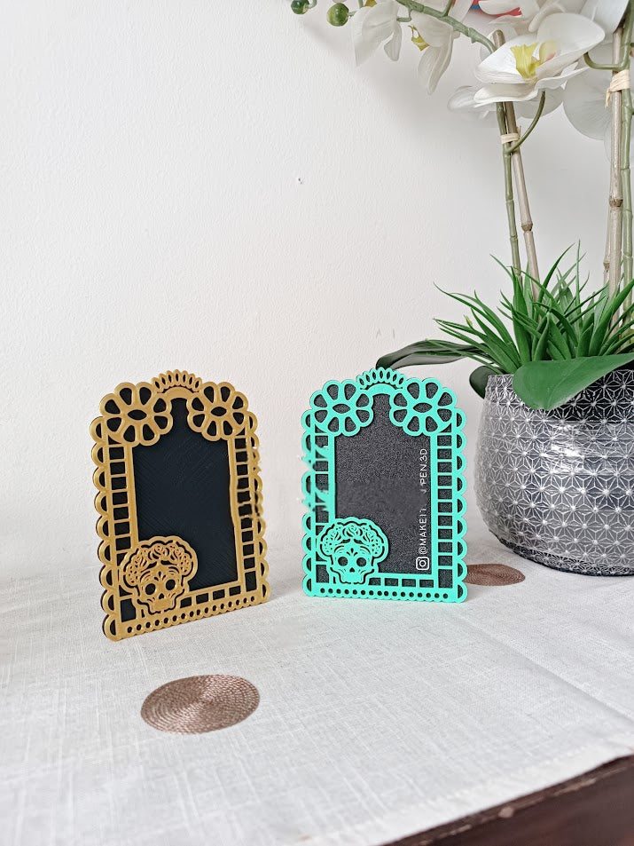 Portaretrato Día de Muertos