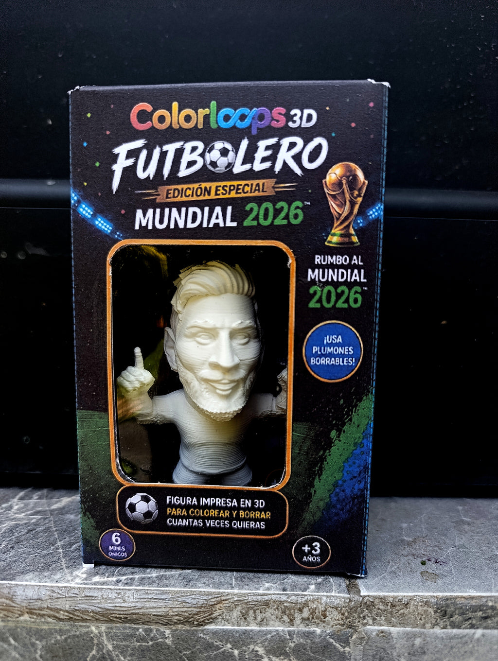 Futboleros Edición especial Mundial 2026. Colorloops 3D