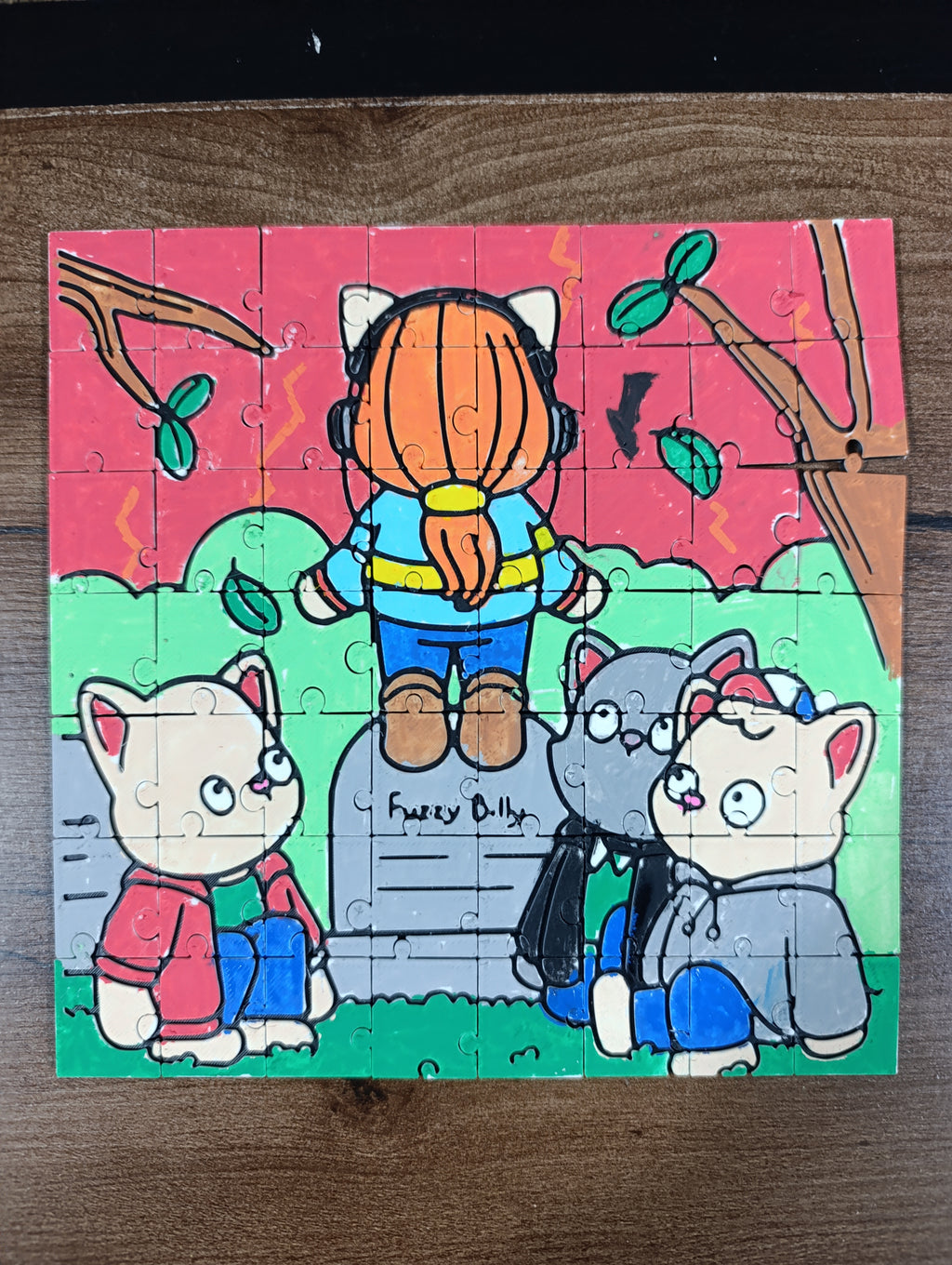 Rompecabezas para Colorear Personalizado