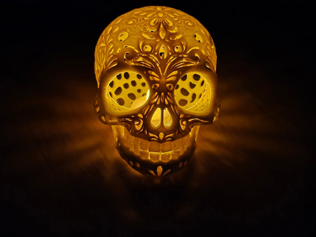 Calavera linterna Día de Muertos