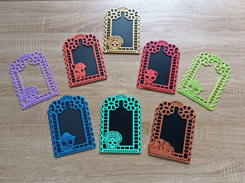 Portaretrato Día de Muertos