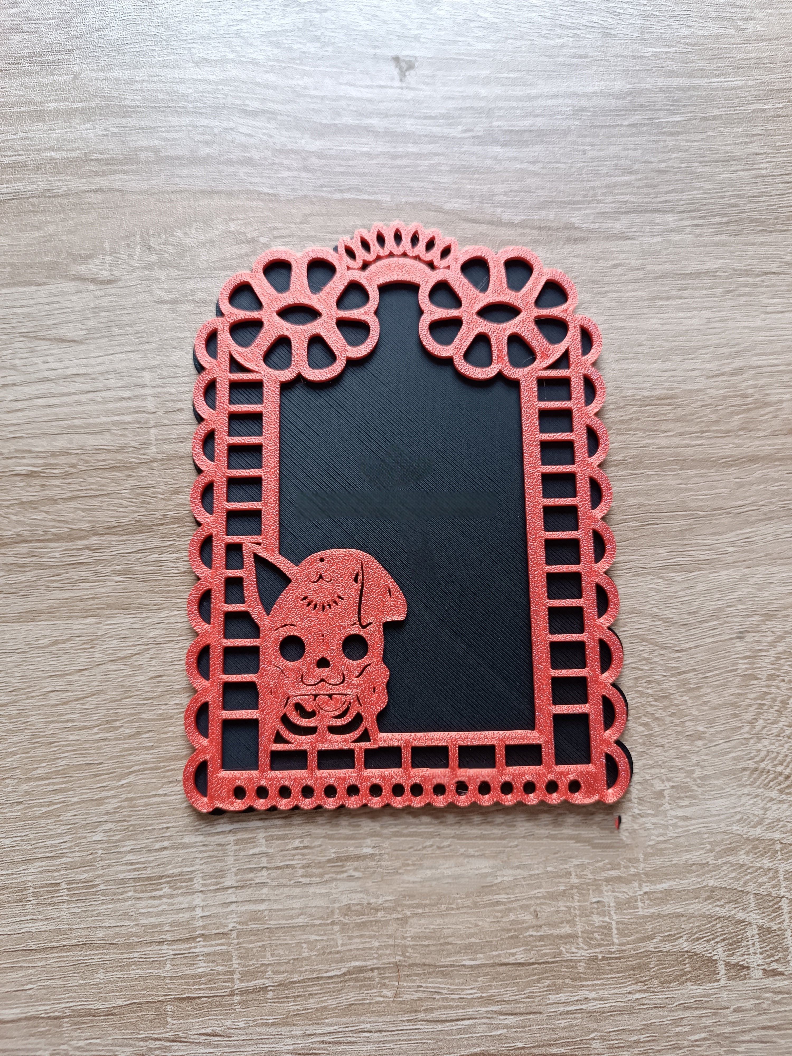 Portaretrato Día de Muertos