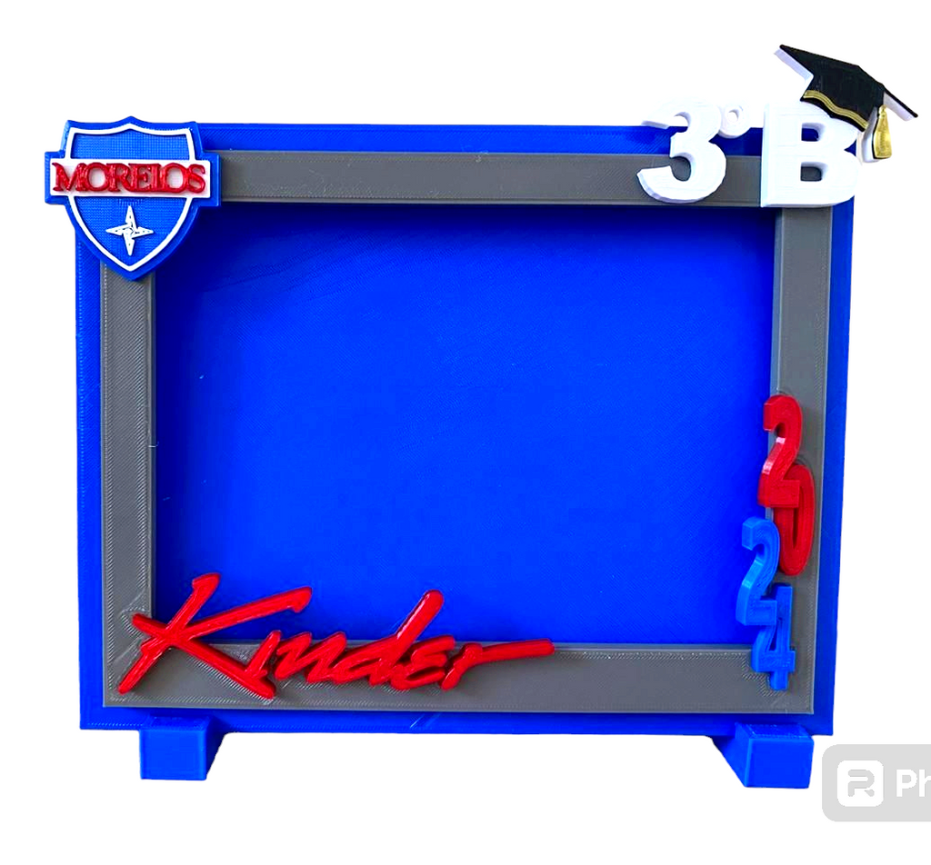 Portarretrato Escolar personalizado