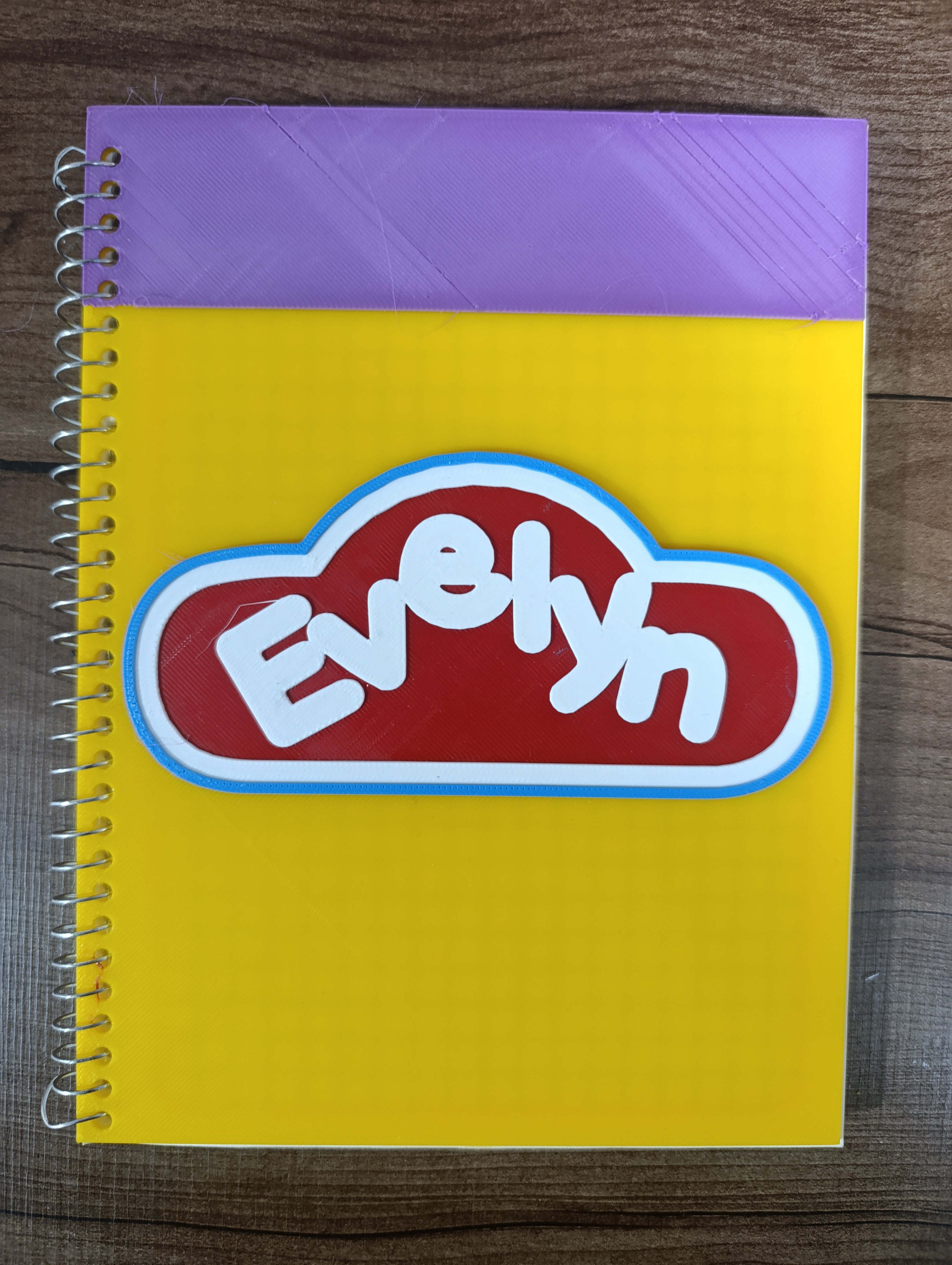 Cuaderno Personalizado Pasta Dura Impreso en 3D