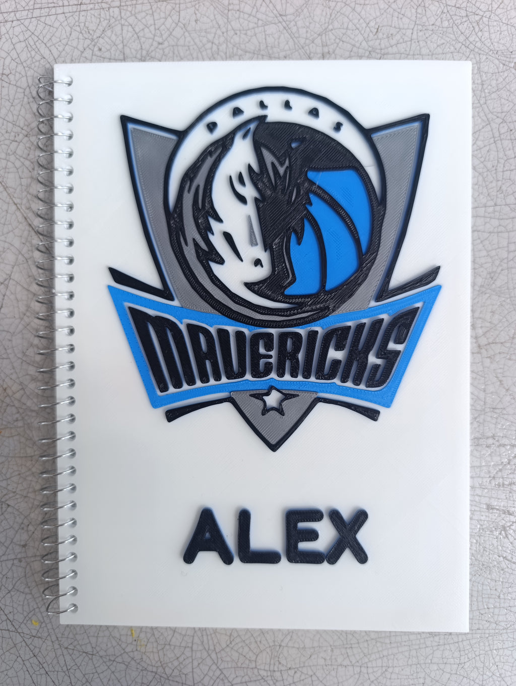 Cuaderno Personalizado Pasta Dura Impreso en 3D