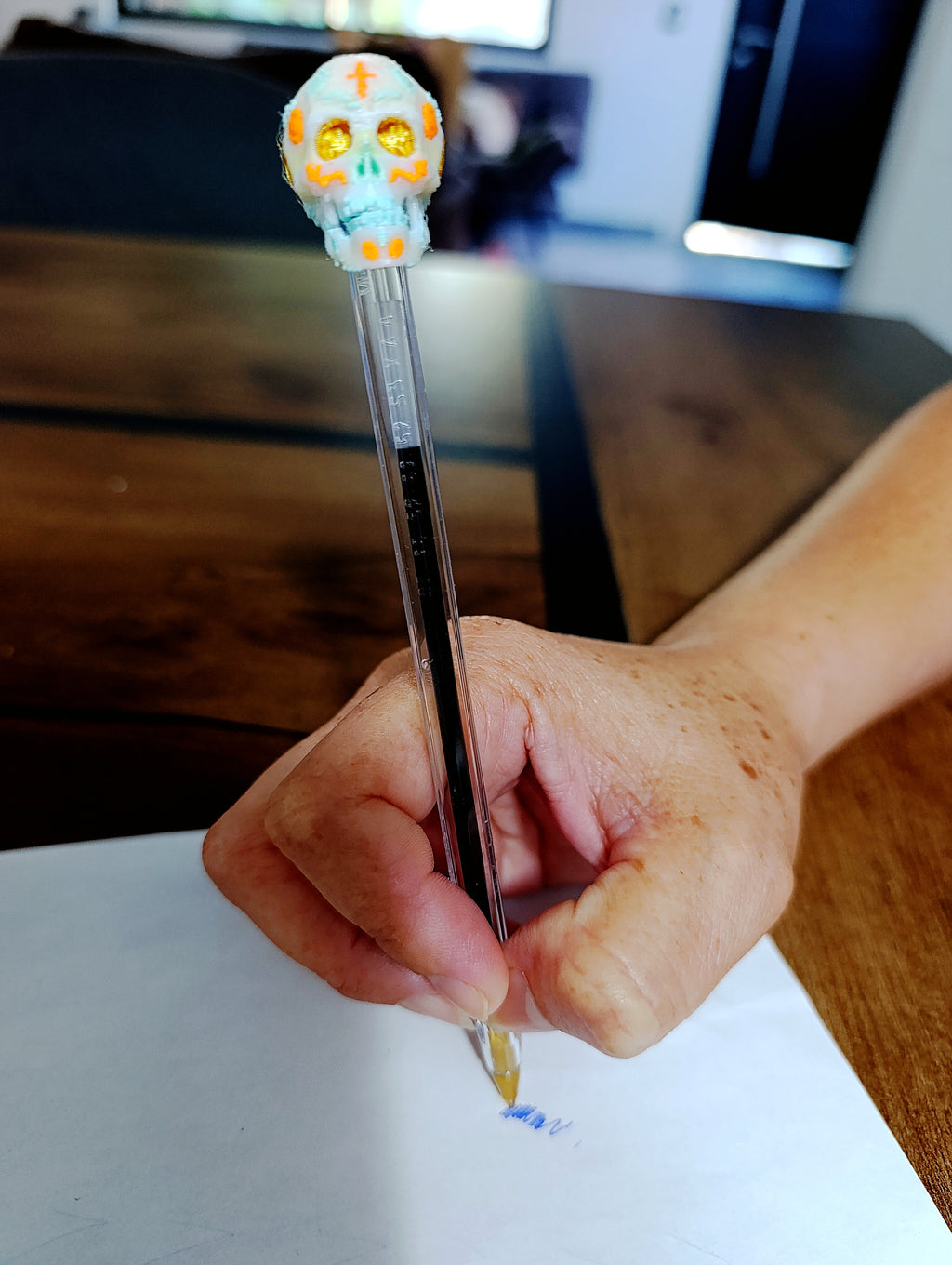 Calaverita Azúcar Pluma Deco