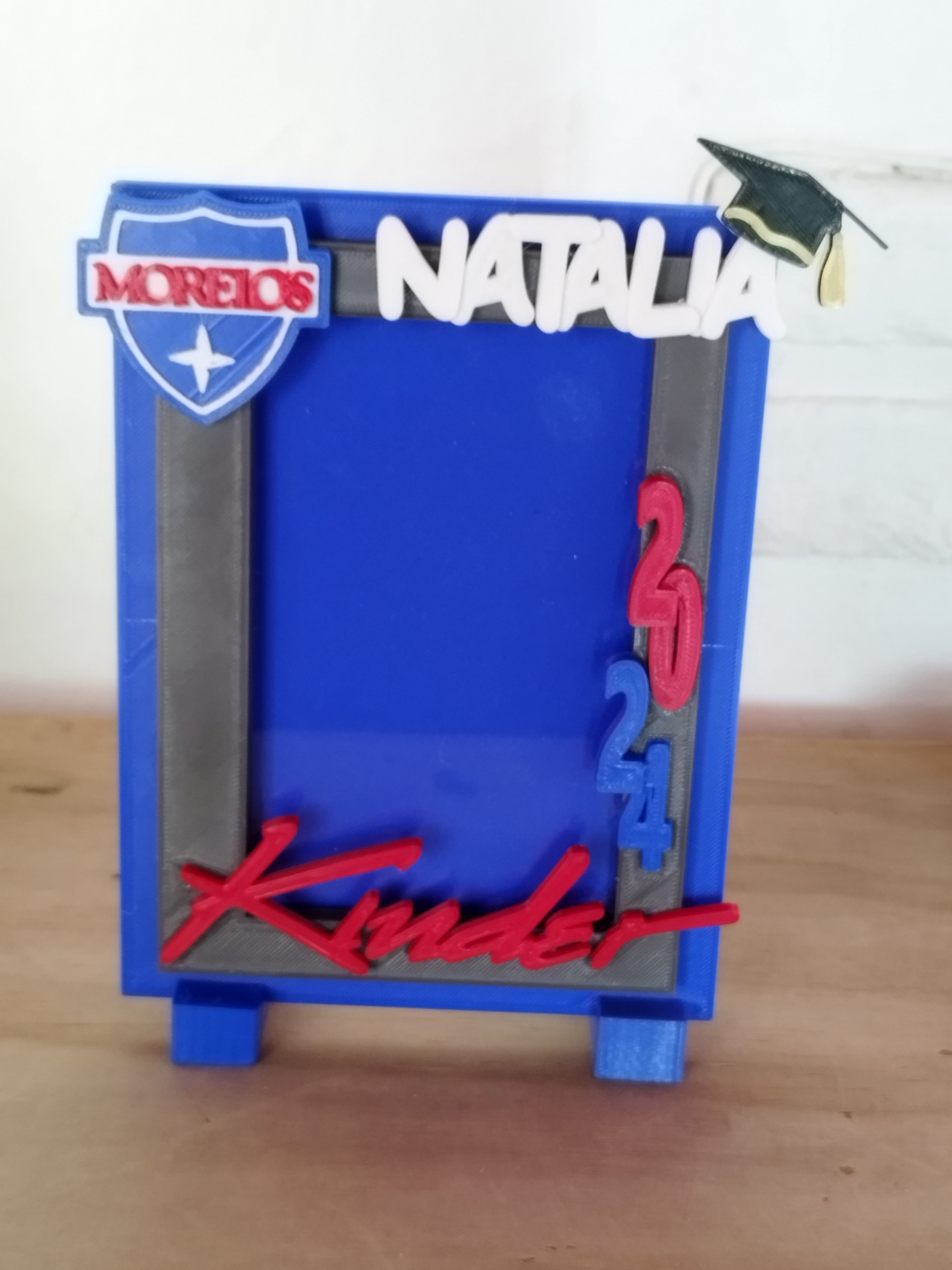 Portarretrato Escolar personalizado