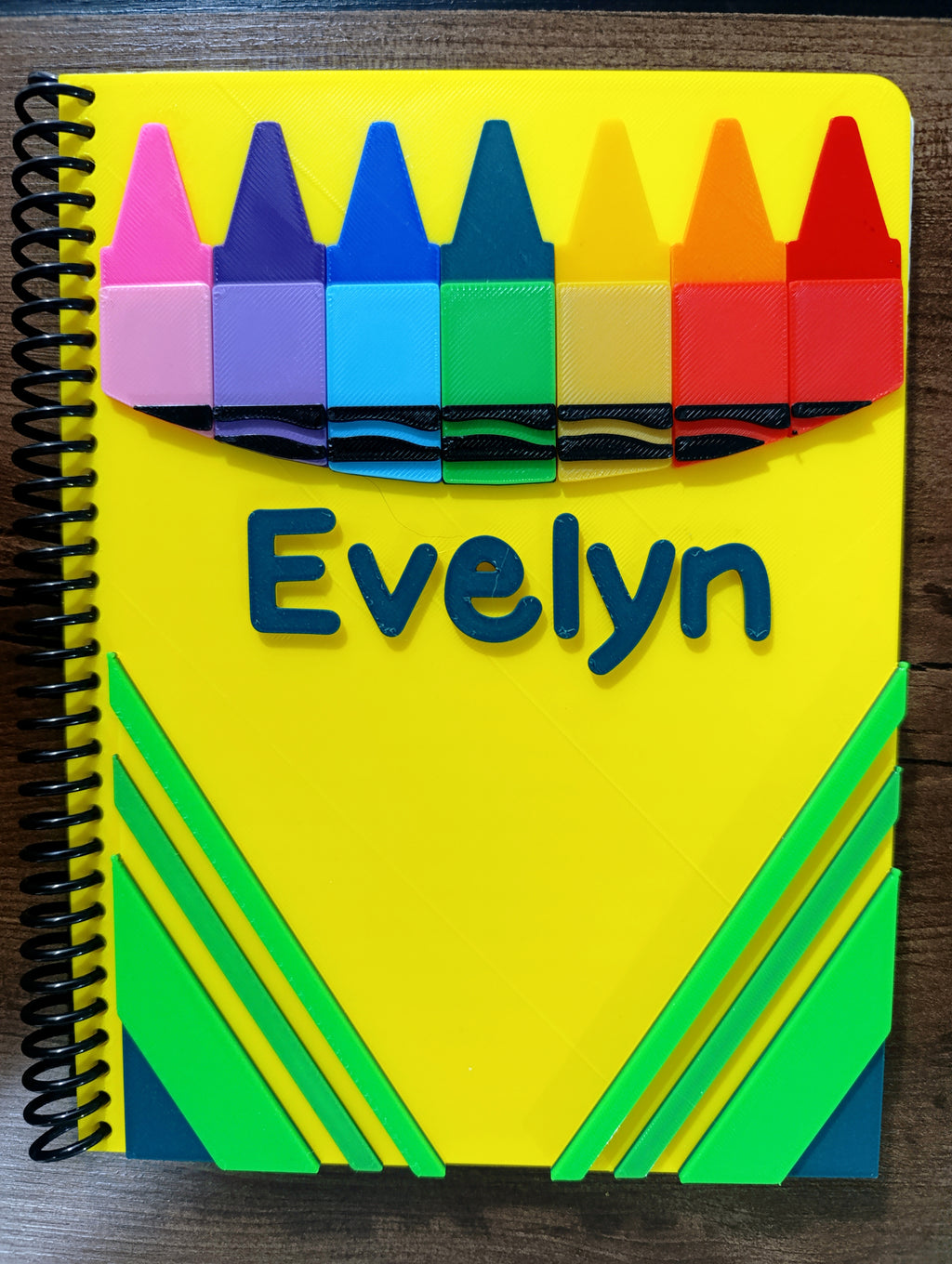 Cuaderno Personalizado Pasta Dura Impreso en 3D
